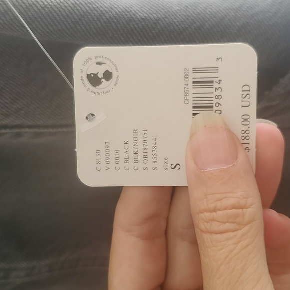 Free People Black Denim Dress - Picture 5 of 6